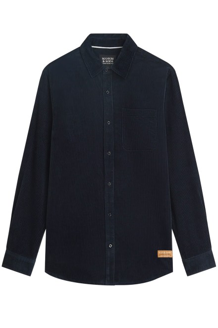 Shirt Corduroy Regular Fit 183699 401 sky captain