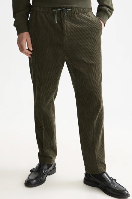 Pants Fave Cotton Corduroy Jogger 183680 301 forest night