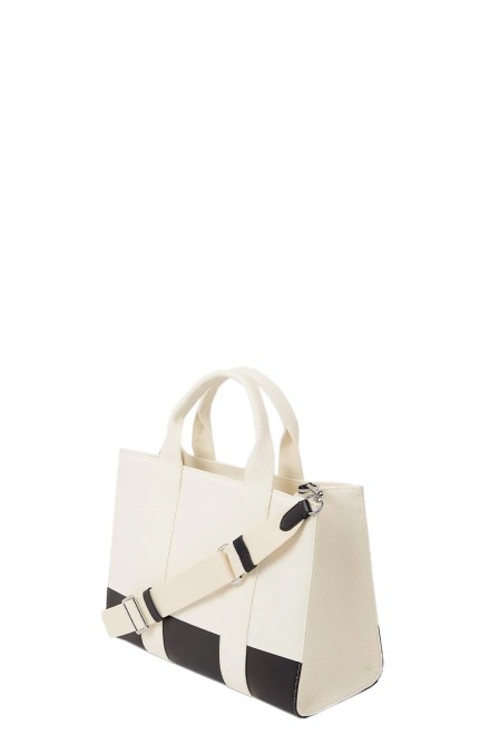 Bag K/Rsg Square Md Tote Col. Blk A3W50025 101 white/black