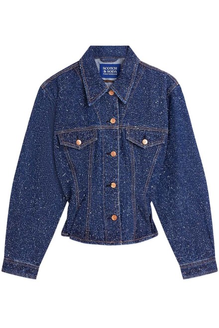 Μπουφαν Waisted Denim U9G01680T 918 deep weave