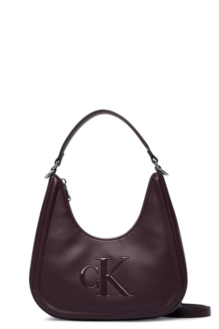 Τσαντακι Bold Ck Small Crescent LV04F3561G BAP fudge