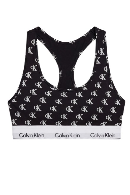 Μπουστο Unlined Bralette LV00QF8493 JGJ collegiate logo small+black