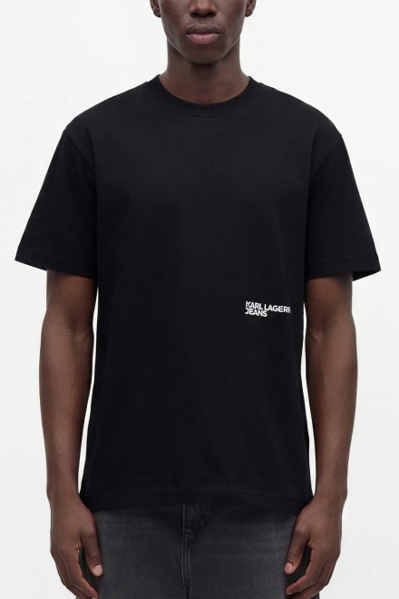 T-Shirt Klj Reg Big Monogram B4M17031 999 black