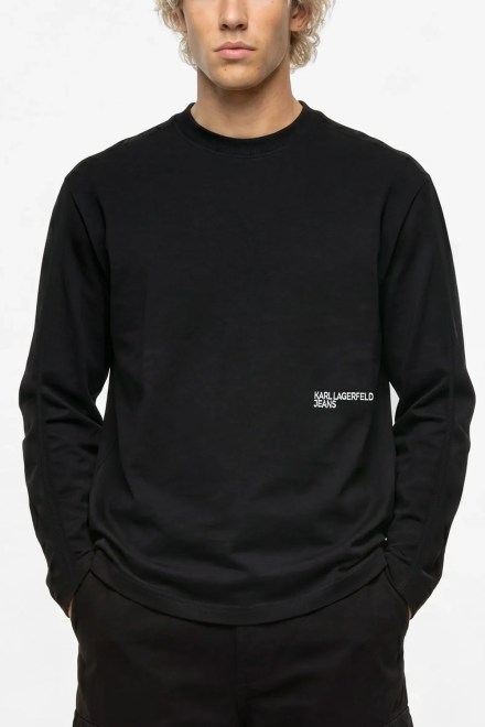 Μπλουζα Klj Relax Ls Seamed B4M17036 999 black